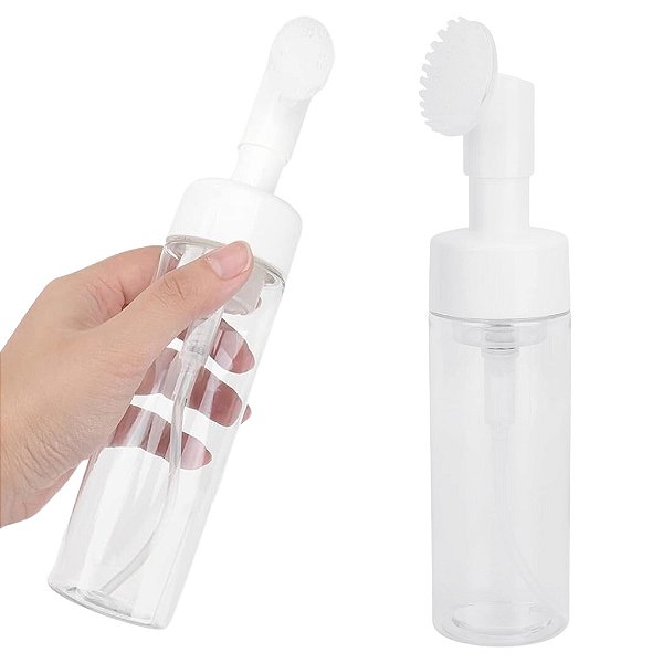 Frasco pump para limpeza de pele skin care maquiagm