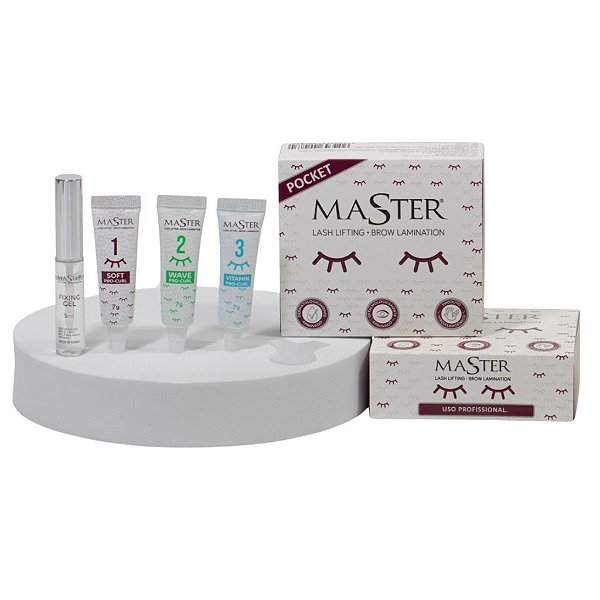 Kit Master Pocket Lash Lifting Brown Lamination