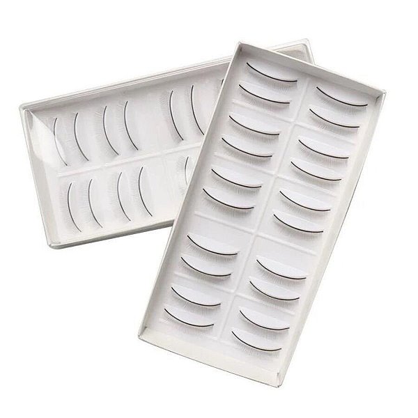 Cílios de treino 10mm caixa com 10 pares