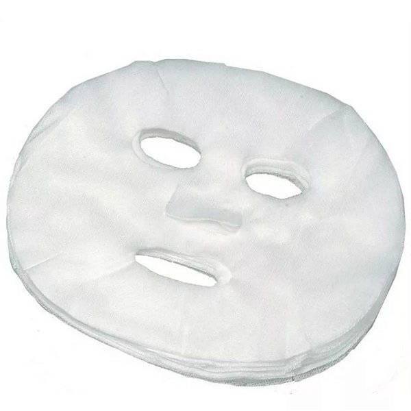 Máscara Facial Descartável Skincare Estética Limpeza Pele 50un