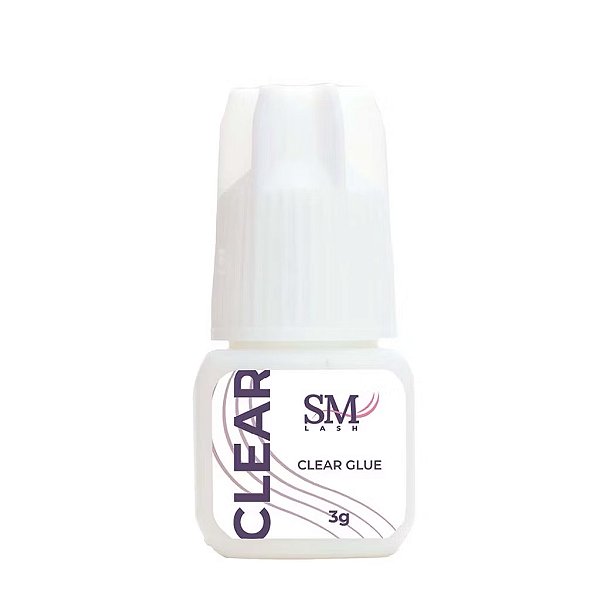 COLA PARA EXTENSAO DE CILIOS - SM LASH - CLEAR 3G