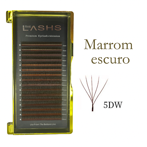 Cílios W 5D The lashs Dark Brown