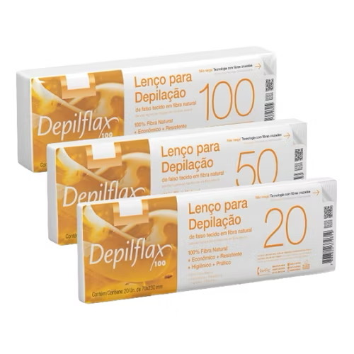 Lenço para depilação DepilFlax