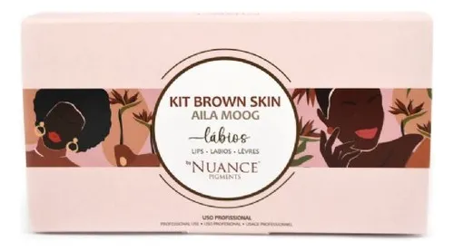 KIT BROWN SKIN (AILA MOOG) LABIOS BY NUANCE