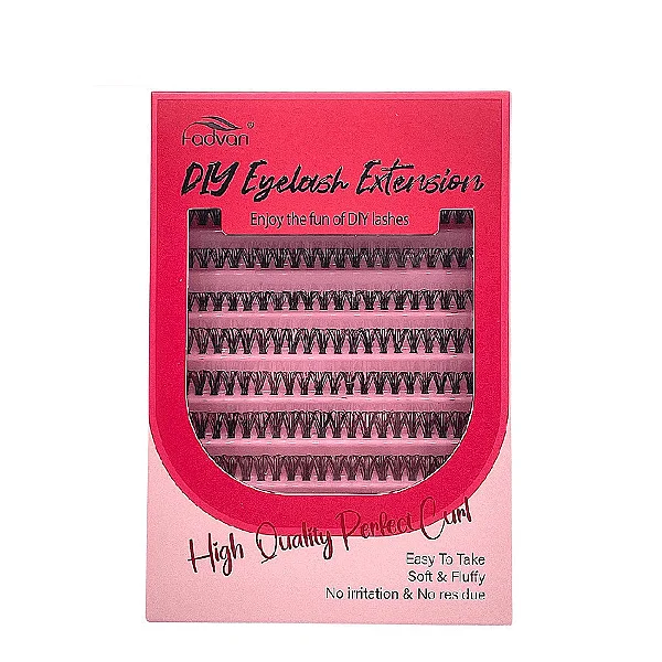 Cílios Fadvan DIY Tufo Volume Russo 10 Rows 0.07D Mix 8-16mm