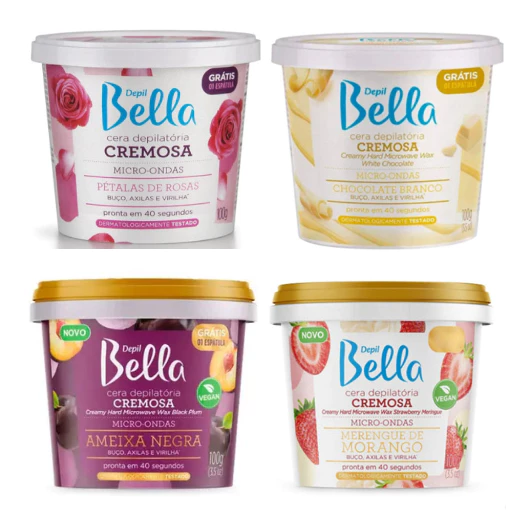 Cera Depilatória Micro-ondas Depil Bella