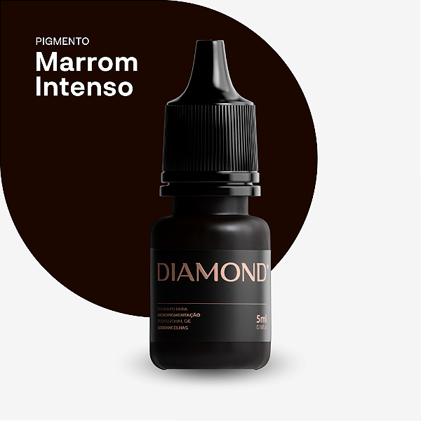 Pigmento Mineral Marrom Intenso Diamond