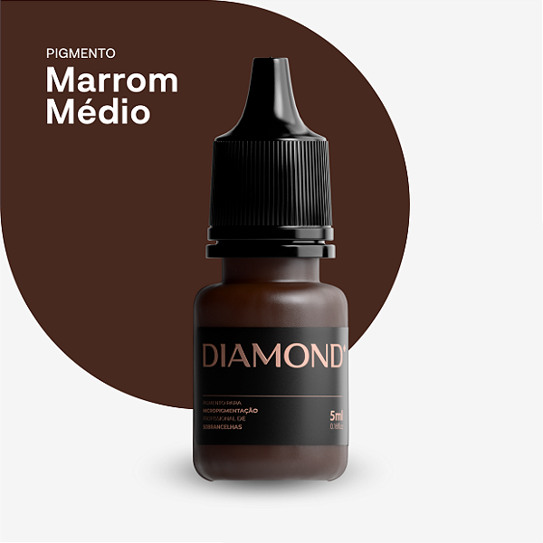 Pigmento Mineral Marrom Medio Diamond