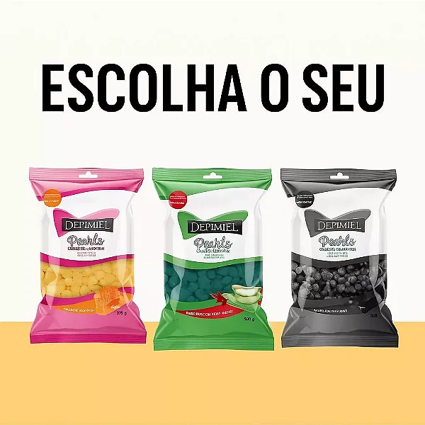 Cera Deo Depilatória Quente Depimiel Elástica Granulado