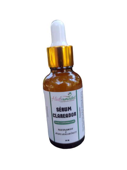 Hidramatos - Sérum Facial Clareador para Peles com Melasma e Manchas -  30 ML - Niacinamida e Ácido Hialurônico