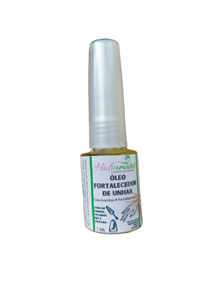 Hidramatos - Óleo Fortalecedor de Unhas Natural e vegano 7 ML