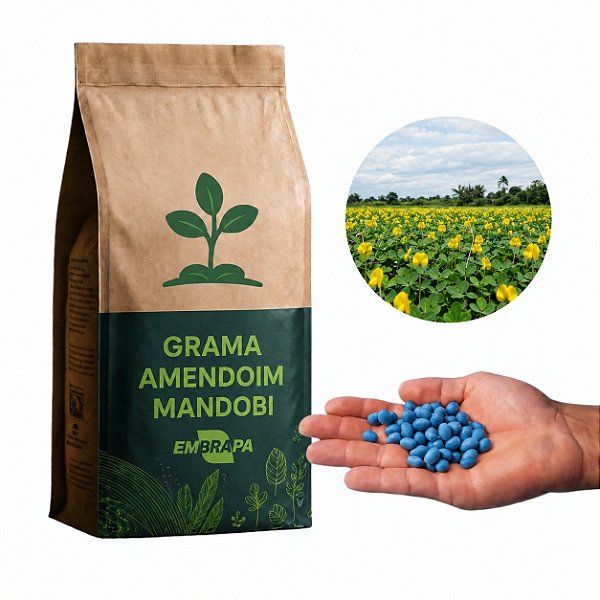 Semente Grama Amendoim Forrageiro BRS Mandobi 1kg — EMBRAPA