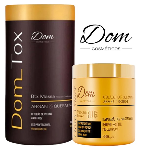 Btox Dom Cosmeticos Mascara Dom Power Plus 1kg
