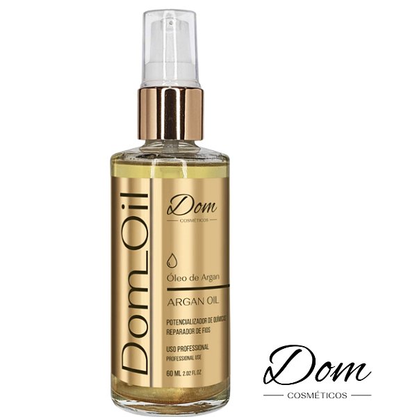 Óleo Reparador Pontas Dom Oil Argan Absolut 60ml