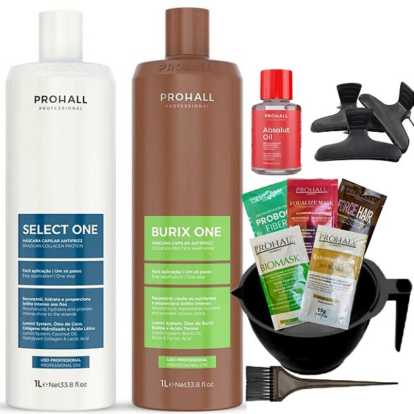 Prohall Select One Progressiva Sem Formol Burix Organica Veg