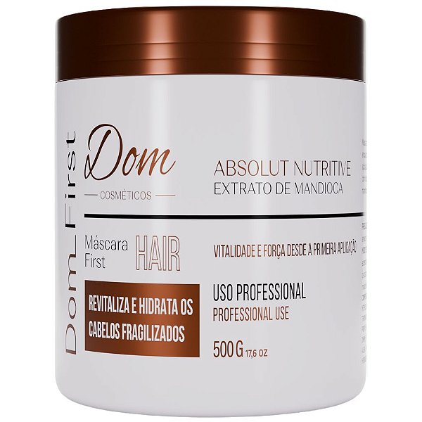 Máscara Dom First Extrato de Mandioca 500g