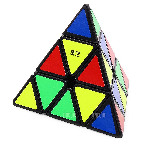 Cubo Mágico Oncube Pyraminx Preto QY