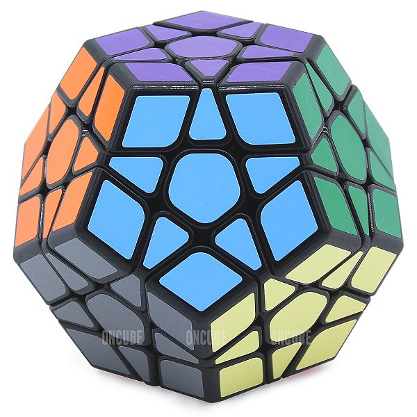 Cubo Mágico Oncube Megaminx Preto QY