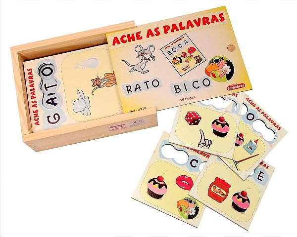 Jogo Educativo Para Alfabetização Infantil Dominó De Palavra Carimbras