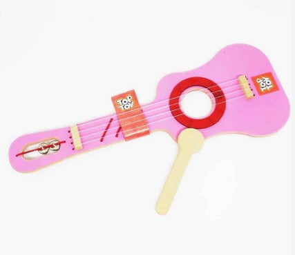 Violão 3 em 1 Guizo, Corda e Reco Reco - TopToy