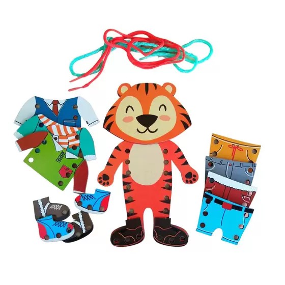 Meus Primeiros Alinhavos Tigre Fashion