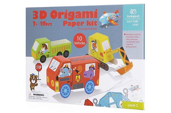 Origami 3D - Transportes