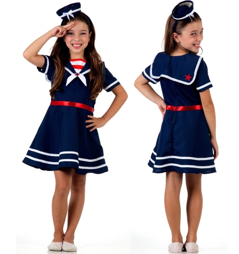 Fantasia Infantil Marinheira