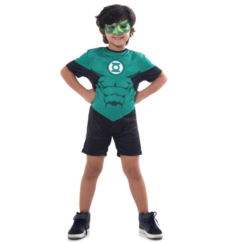Fantasia Lanterna Verde Pop Infantil