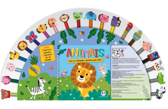 Animais - Borrachas divertidas