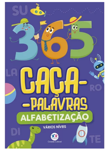 365 caca-palavras - Alfabetizacao