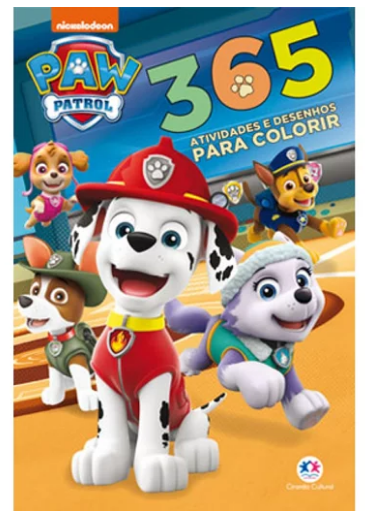 Patrulha canina - 365 atividades e desenhos para colorir