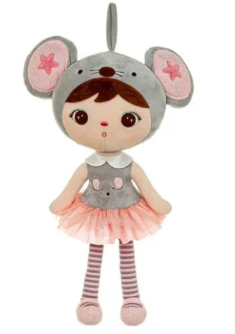 Boneca Jimbao Ratinha 33cm Metoo