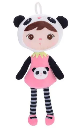 Boneca Jimbao Panda 33cm Metoo