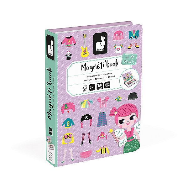 Livro Magnético Fashion 54 Peças