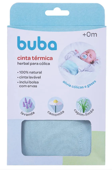 Cinta Térmica Herbal para Cólica Azul