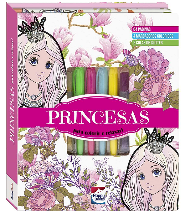Meu Superkit Brilhante de Arteterapia! Princesas