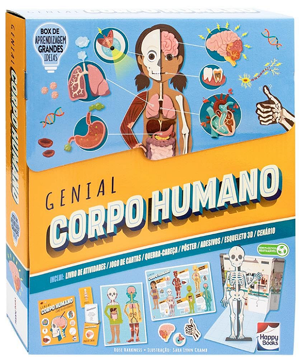 Box de Aprendizagem - Grandes Ideias: Genial Corpo Humano