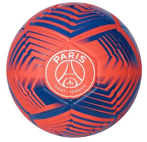 Bola de Futebol PVC/PU Número 5 Azul/Vermelha PSG