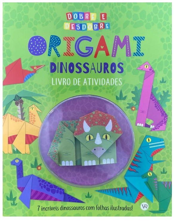 DOBRE E DESDOBRE: ORIGAMI DINOSSAUROS