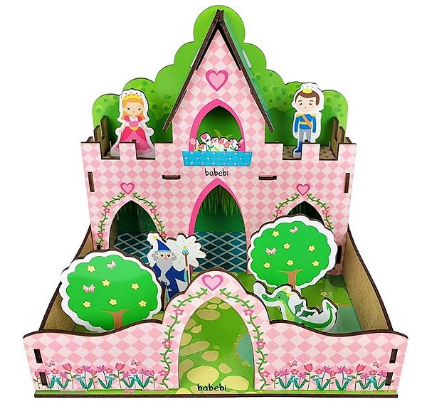 Quebra-Cabeça 3D Castelo