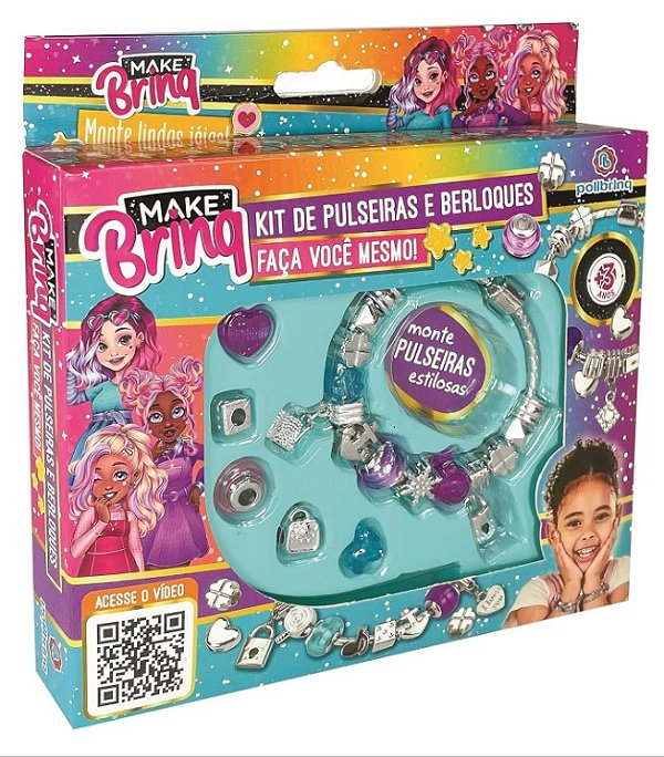 Kit de Pulseiras e Berloques - MK24