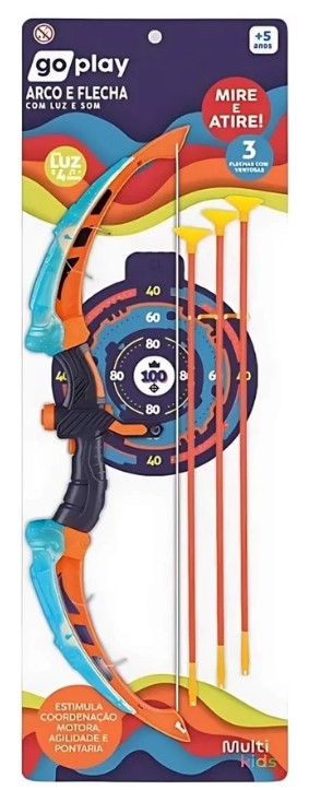 Go Play - Arco e Flecha com Luz e Som