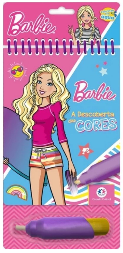 Barbie - A Descoberta das Cores - Livro com Água