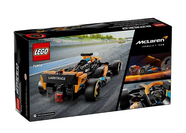 Lego Speed Champions Carro de Corrida de Fórmula 1 da MacLaren 2023