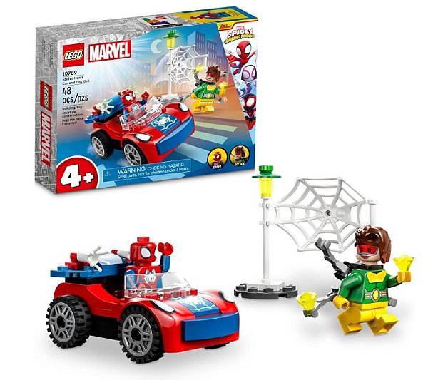 Lego Super Heroes O Carro do Homem-Aranha e Doc Ock