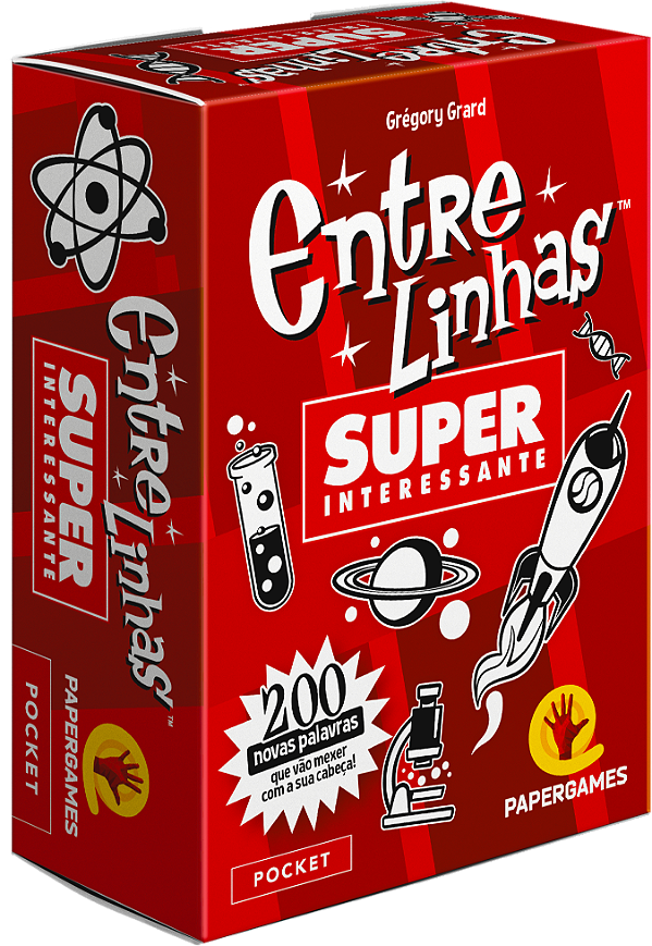 Jogo Entre Linhas Superinteressante - PaperGames