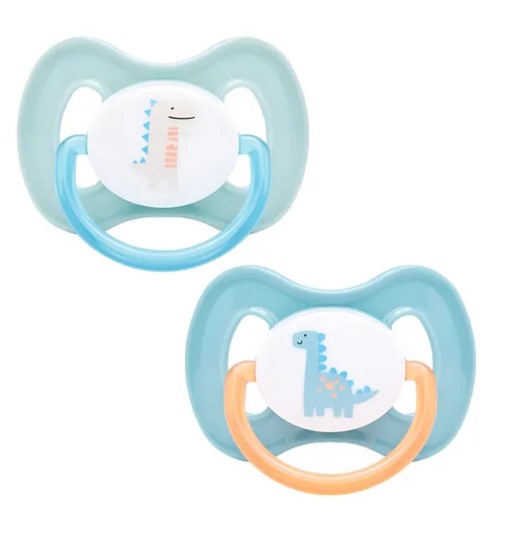 Kit Chupetas Buba Comfort Dino Tam. 1