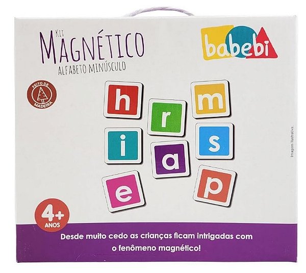 Kit Magnético Alfabeto Minúsculo