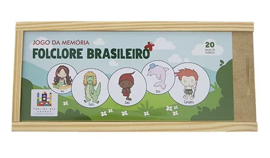 Jogo da Memória Folclore Brasileiro