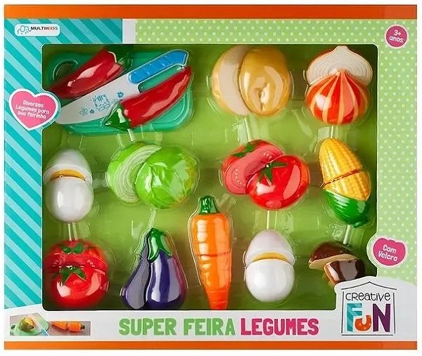 Creative Fun Super Feira Legumes